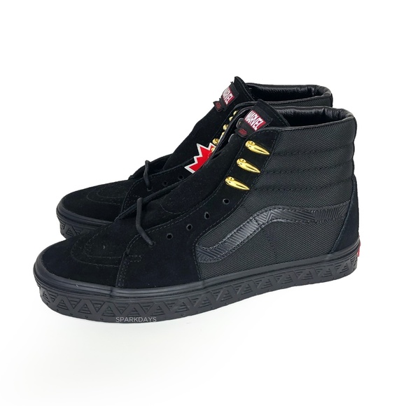 Vans x Marvel Black Panther SK8-HI NEW Sneaker | 9 - Picture 8 of 8